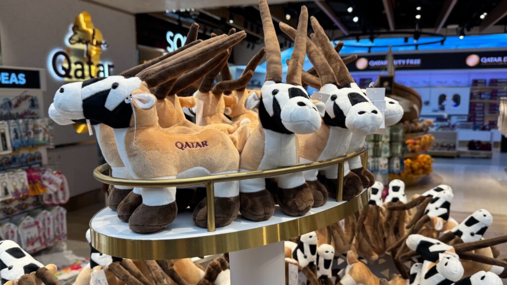 カタール おすすめお土産 オリックスぬいぐるみ