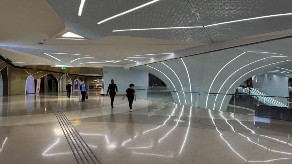 ドーハメトロ構内